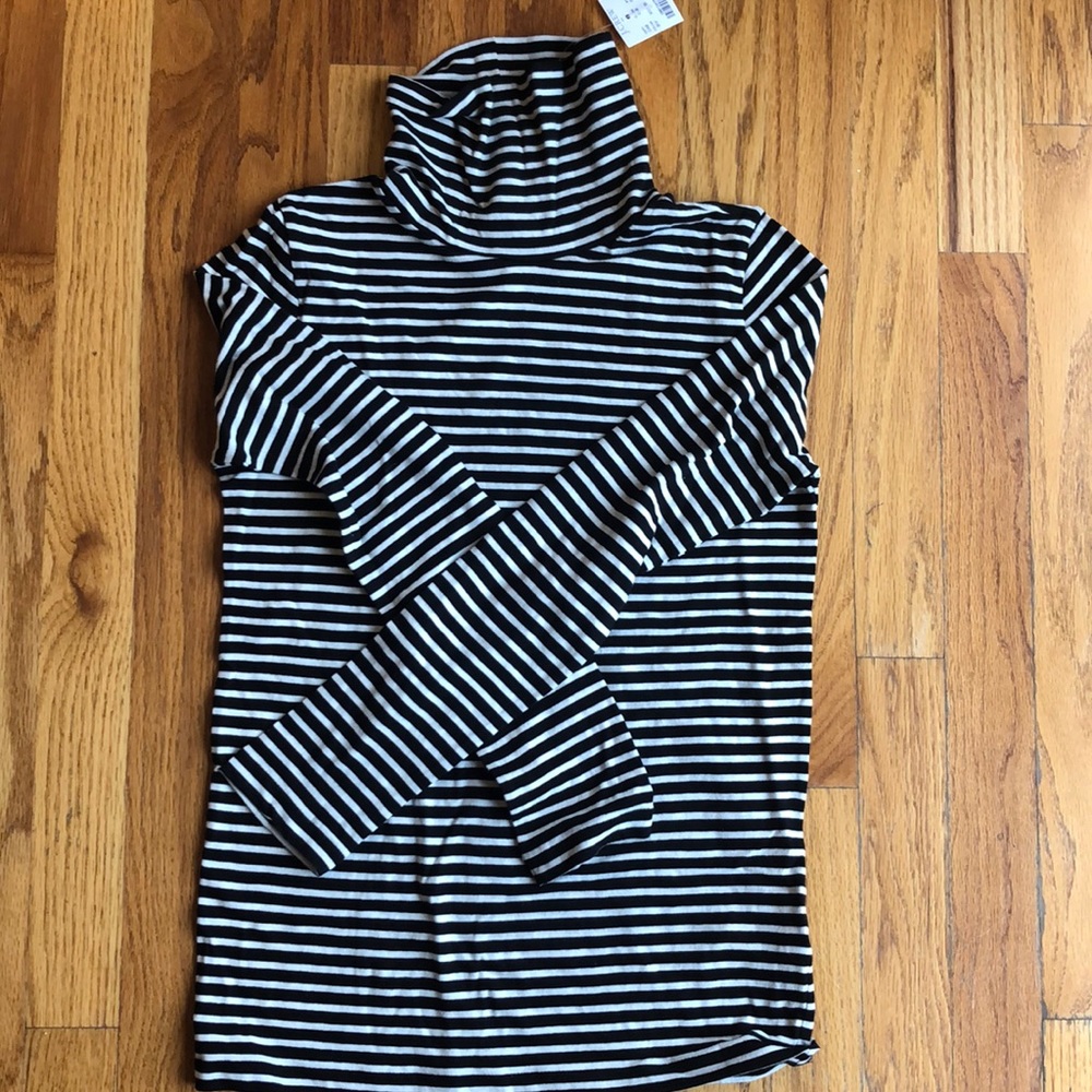 NWT J. Crew Factory tissue turtleneck, XS